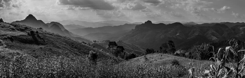 Hills of Eternal Green - Mae Hong Son - Fine Art Print